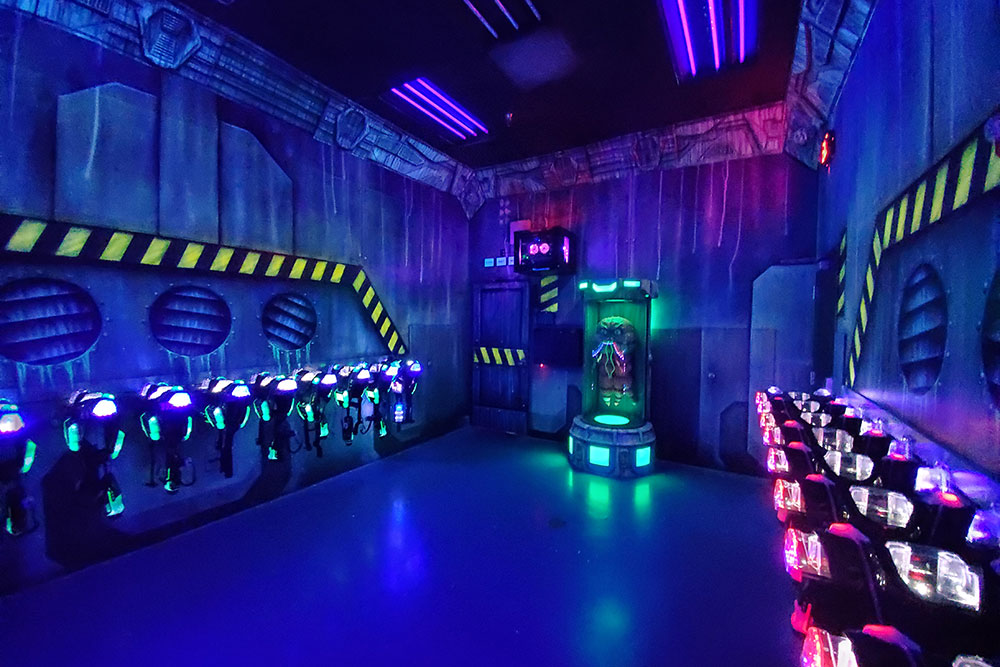 Beaverton Laser Tag Prep Area