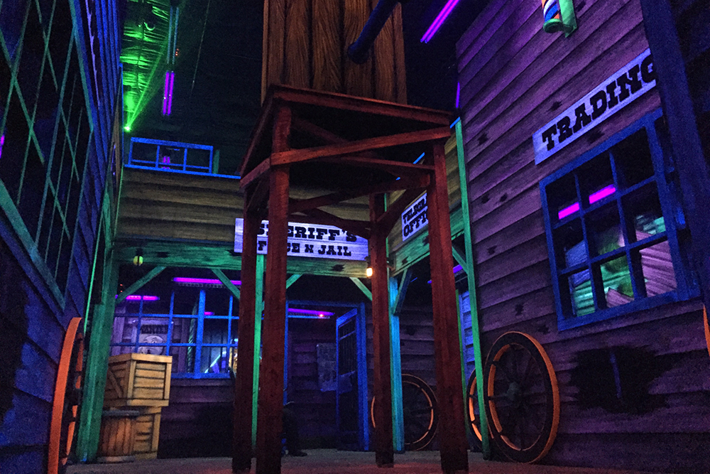 Gresham Laser Tag Old West Theme